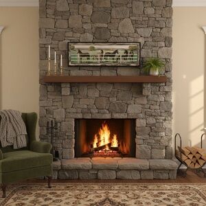 Black Horses Wall Art | Rustic Farmhouse Ranch Decor | Framed 10.5x28